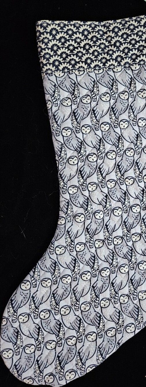 Vera Bradley Owl Stocking